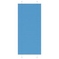 Pliss rolgordijn 90x200 cm stofbreedte 89,4 cm polyester blauw