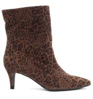 Babouche Alison chita dark brown Suede Dames