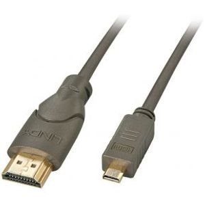 Lindy 41350 HDMI kabel 0,5 m HDMI Type A (Standaard) HDMI Type D (Micro) Zwart