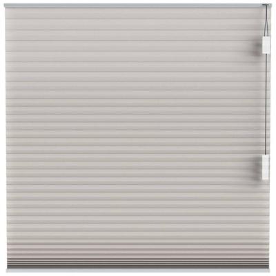 Leen Bakker - Fenstr Plisségordijn Montreal Dubbel 25mm Lichtdoorlatend - (30019) - Polyester - Taupe - 120x10x10 Cm
