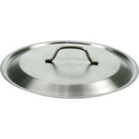 Professionele RVS pannendeksel universeel voor pannen - Dia 28 cm - zilver