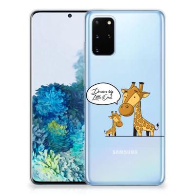 Samsung Galaxy S20 Plus Telefoonhoesje met Naam Giraffe Samsung Galaxy S20 Plus Telefoonhoesje met Naam Giraffe