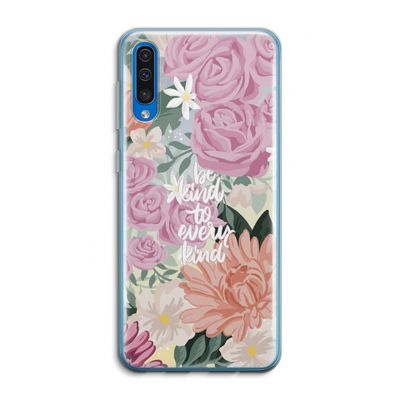 Kindness matters: Samsung Galaxy A50 Transparant Hoesje