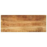 Tafelblad rechthoekig 90x30x2,5 cm massief ruw mangohout