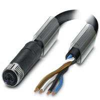 Phoenix Contact 1089970 Sensor/actuator aansluitkabel Aantal polen: 4 Bus, recht 1.00 m 1 stuk(s)