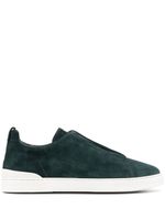 Zegna baskets Triple Stitch - Vert - thumbnail