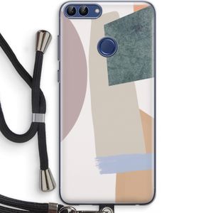 Lindo: Huawei P Smart (2018) Transparant Hoesje met koord