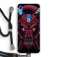 Hell Hound and Serpents: Huawei Y6s Transparant Hoesje met koord