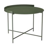 Houe Edge bijzettafel Ø62 cm Olive Green