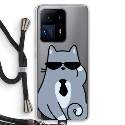 Cool cat: Xiaomi Mi Mix 4 Transparant Hoesje met koord