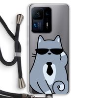 Cool cat: Xiaomi Mi Mix 4 Transparant Hoesje met koord Cool cat: Xiaomi Mi Mix 4 Transparant Hoesje met koord
