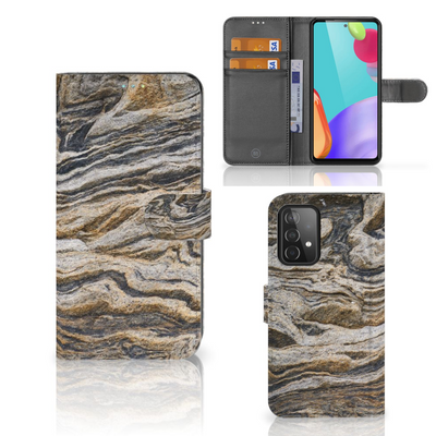 Samsung Galaxy A52 Bookcase Steen Samsung Galaxy A52 Bookcase Steen