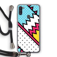 Pop Art #2: Samsung Galaxy A11 Transparant Hoesje met koord
