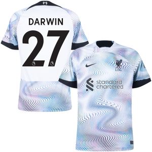 Liverpool Shirt Uit 2022-2023 + Darwin 27