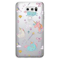 Fantasiewereld: LG V30 Transparant Hoesje Fantasiewereld: LG V30 Transparant Hoesje