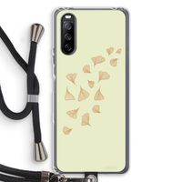 Falling Leaves: Sony Sony Xperia 10 III Transparant Hoesje met koord