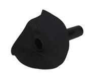 Dakdoorvoer rond HWA PE Ø 63 mm met EPDM slabbe 30cm compleet