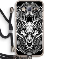 Oh Deer: Samsung Galaxy J3 (2016) Transparant Hoesje met koord