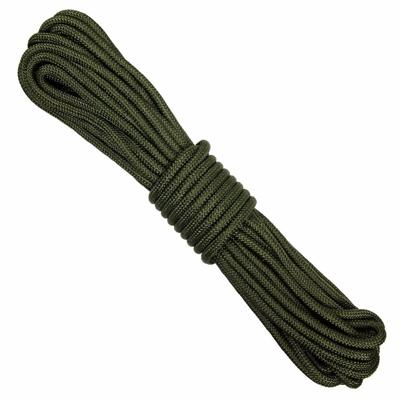 Touw - groen - stevig koord - 9 mm - 15 meter - camping/ outdoor - nylon