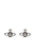 Vivienne Westwood boucles d'oreilles à plaque Orb - Argent