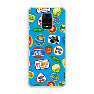 Fruitsticker: Xiaomi Redmi Note 10 Lite Transparant Hoesje
