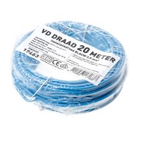 Vd.draadblauw 2.5mm (20mtr)