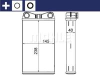 Kachelradiateur, interieurverwarming MAHLE, u.a. für Audi, Seat