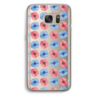 Klaproosjes: Samsung Galaxy S7 Transparant Hoesje