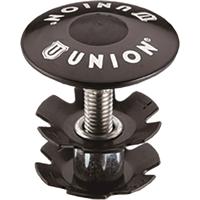 Union balhoofd plug/kap ahead 1 inch zwart