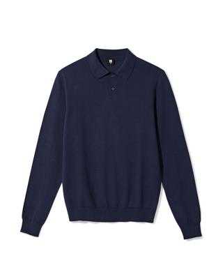 HEMA Herentrui Fijngebreid Donkerblauw (donkerblauw)