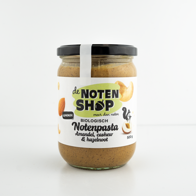 Gemengde notenpasta vers (bio) 500 gram