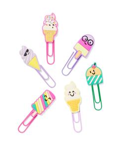 HEMA Paperclips Ijsjes - 6 Stuks