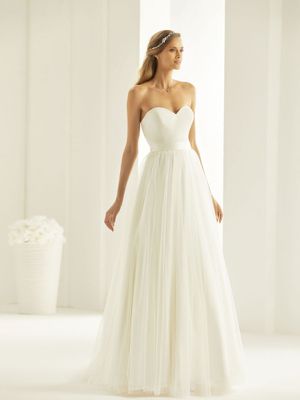 Bianco Evento Mahalia Tule Rok | Maat: S