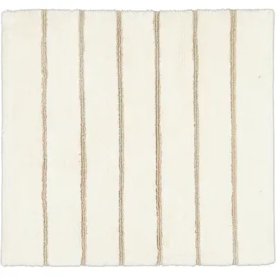 Cawö CAWÖ Home Keerbare Badmat Balance Gestreept 1008 33 natur 60x60