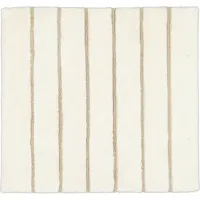 Cawö CAWÖ Home Keerbare Badmat Balance Gestreept 1008 33 natur 60x60