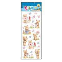 Kinder stickers teddyberen - thumbnail