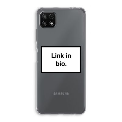 Link in bio: Samsung Galaxy A22 5G Transparant Hoesje
