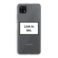 Link in bio: Samsung Galaxy A22 5G Transparant Hoesje