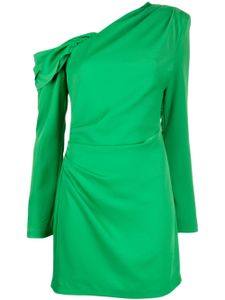 MISHA robe courte Cormac à une épaule - Vert