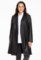 Yoek Cardi-blazer FAKE SUEDE | Zwart | Maat 50/52