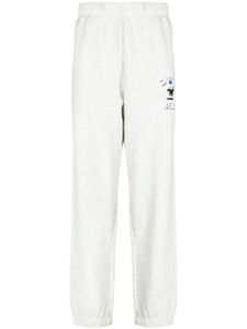 CHOCOOLATE pantalon de jogging à logo imprimé - Gris