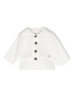 Douuod Kids veste à logo imprimé - Blanc