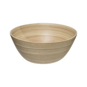 Secret de Gourmet - Slakommetjes/serveer schaaltjes - bamboe - D17 cm