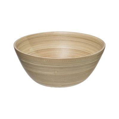Secret de Gourmet - Slakommetjes/serveer schaaltjes - bamboe - D17 cm