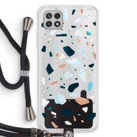Terrazzo N°13: Samsung Galaxy A22 4G Transparant Hoesje met koord