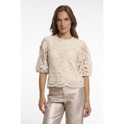 Rino & Pelle - Wit | unisex | Blouse | Wit | 46 | regular | Kamst mode