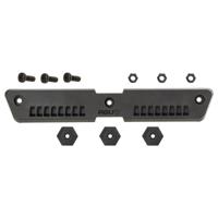 AGU Click&apos;nGo Railed Hook Medium - Spare Rail - Zwart