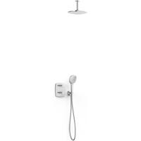 Regendouche set Tres Canigó | Inbouw | Thermostaatkraan | 2-weg || Chroom