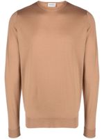 John Smedley pull Marcus en laine vierge - Marron - thumbnail