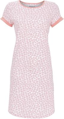 Katoenen nachthemd roze bloemen